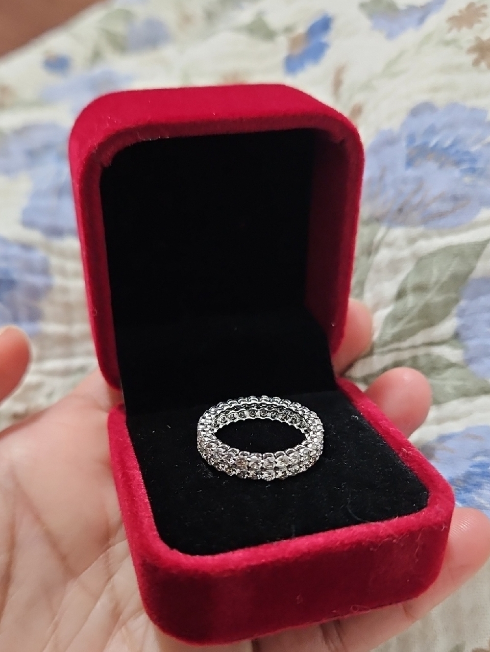 14K 2.23 CTW Diamond Eternity Band